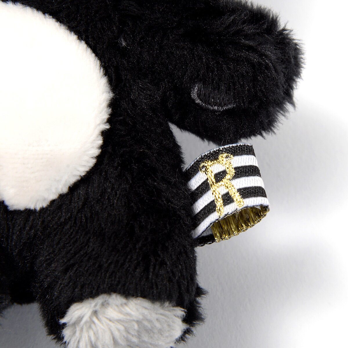 Rilakkuma Monochrome Plushie Keychain: San-X - Tokyo Otaku Mode (TOM)