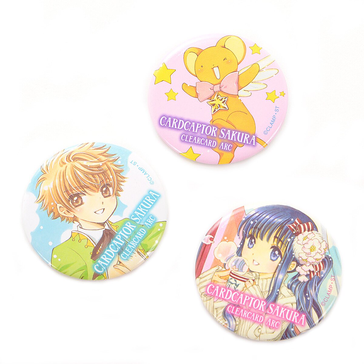 Cardcaptor Sakura: Clear Card Character Pinback Button