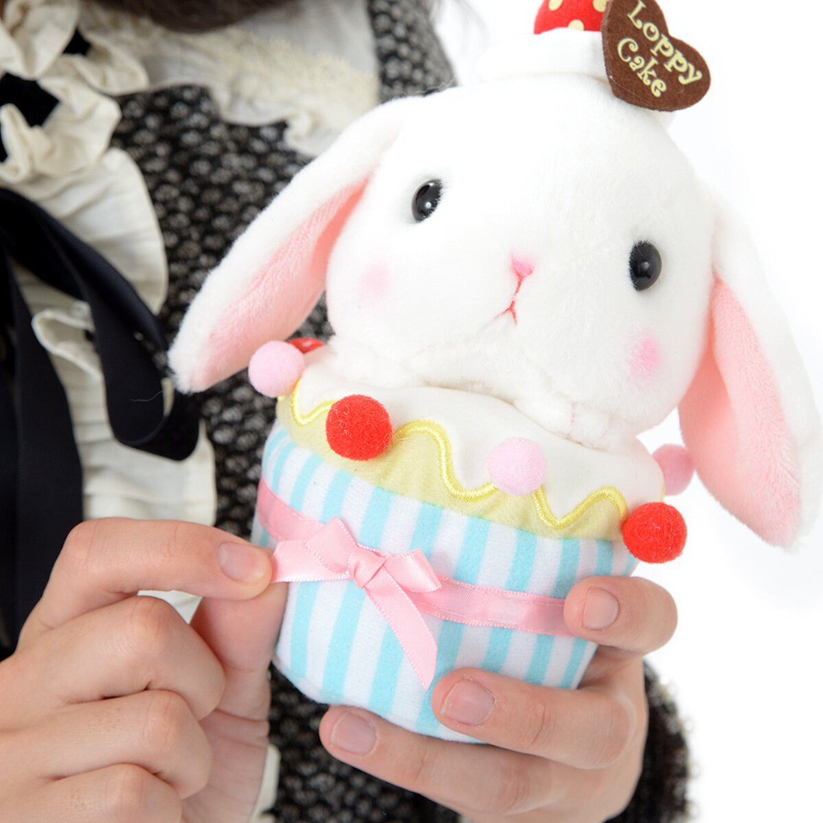 Pote Usa Loppy Cupcake Rabbit Plush Collection (Standard)