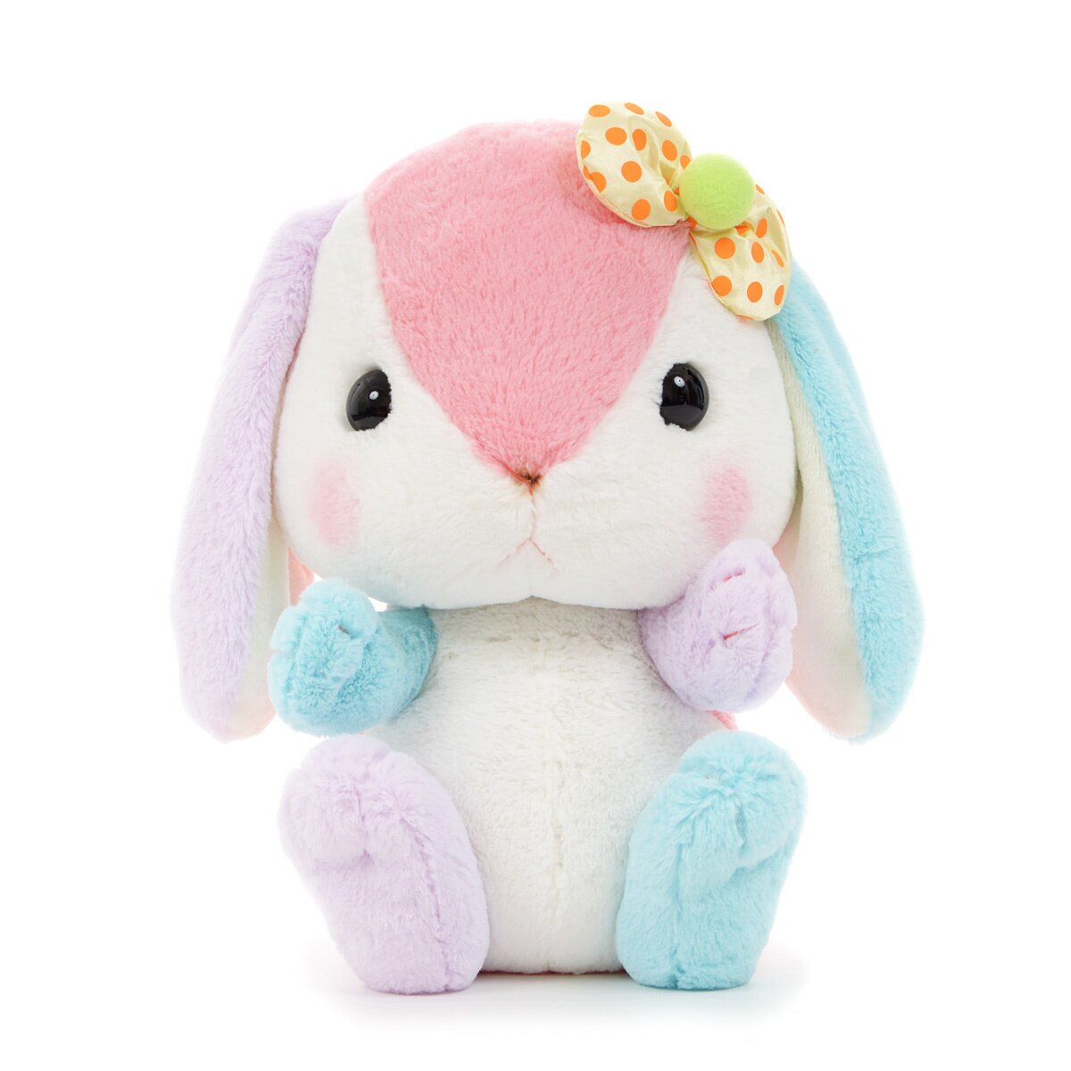 Pote Usa Loppy Colorful Rabbit Plush Collection (Big) - Tokyo Otaku ...