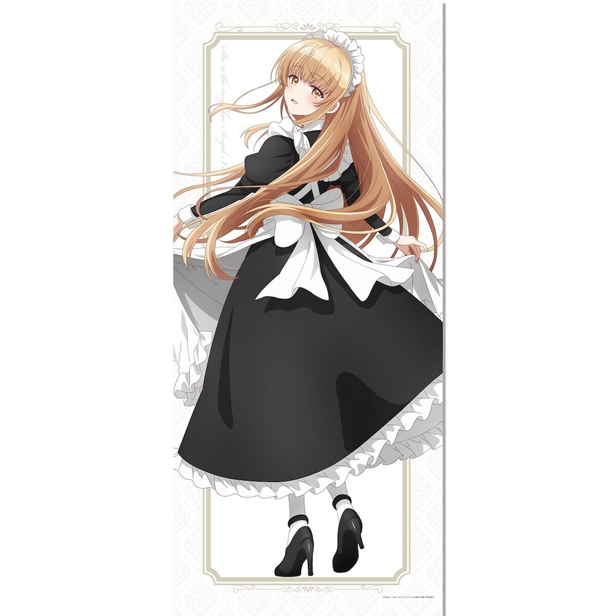 The Angel Next Door Spoils Me Rotten Life-Size Tapestry Mahiru Shiina:  Classical Maid Long Sleeve Ver. - Tokyo Otaku Mode (TOM)