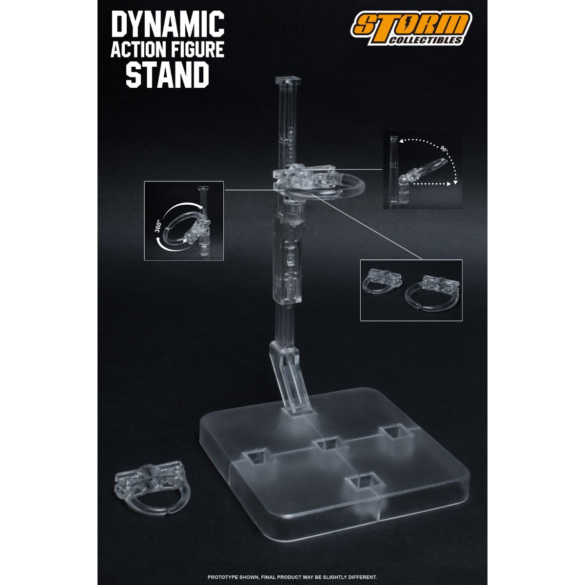 Storm collectibles dynamic shop action figure stand