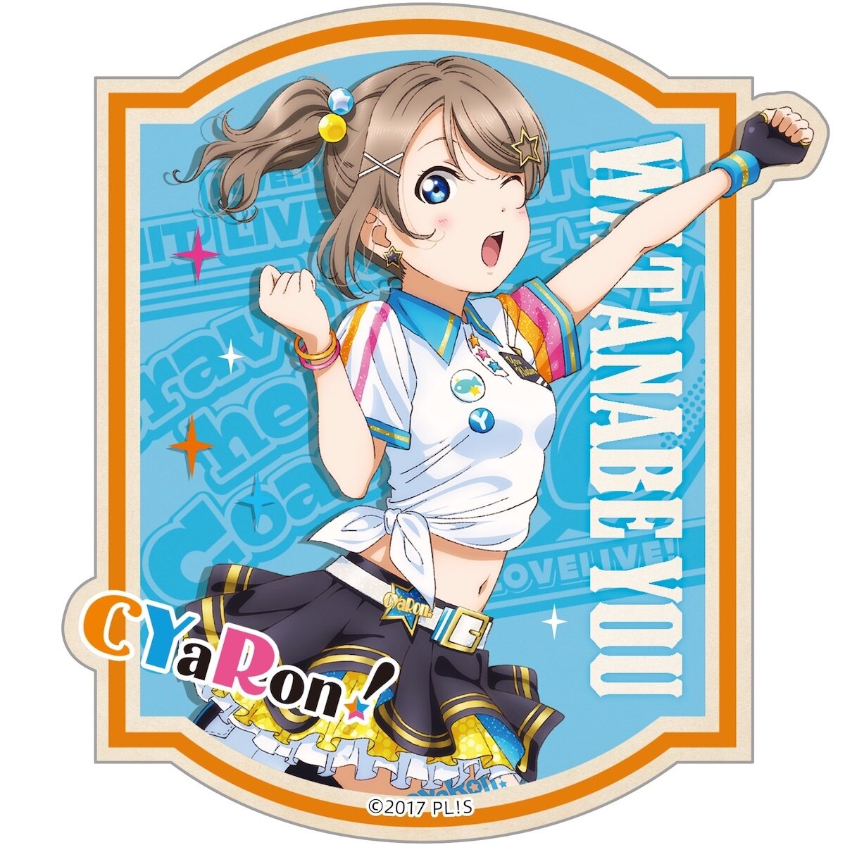 Love Live! Sunshine!! Unit Live Adventure 2020 -Perfect World- Trunk-Style  Sticker Set