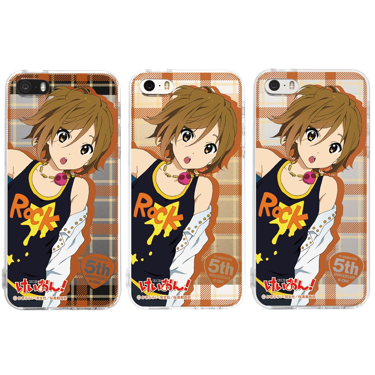 K-On! 5th Anniversary iPhone 5&5s Checker Pattern Cases/Ritsu