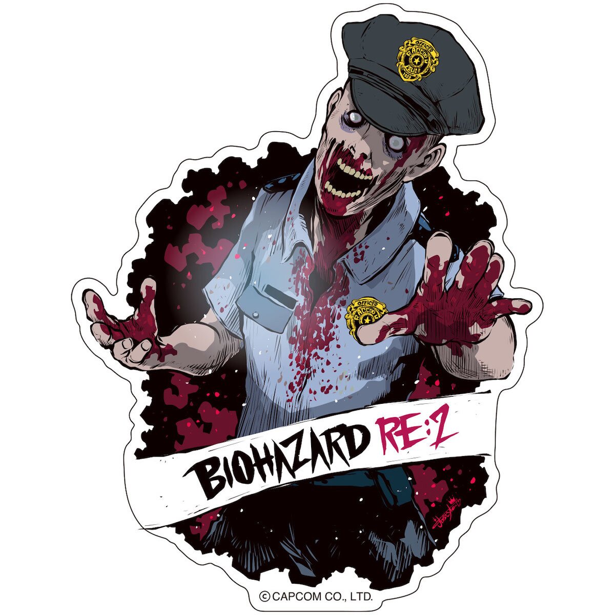 Leon and Ada - Resident Evil - Sticker