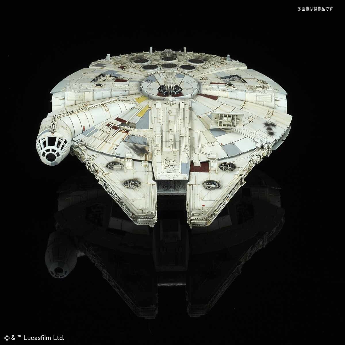 Star Wars: The Last Jedi 1/144 Scale Millennium Falcon