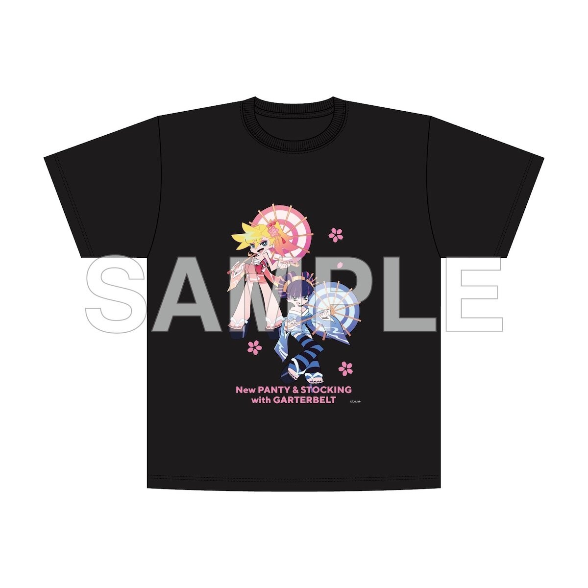 Tシャツ・アパレル NEW PANTY AND STOCKING T-shirts Lsize New Panty & Stocking with Garterbelt T-Shirt Japanese Clothes Ver