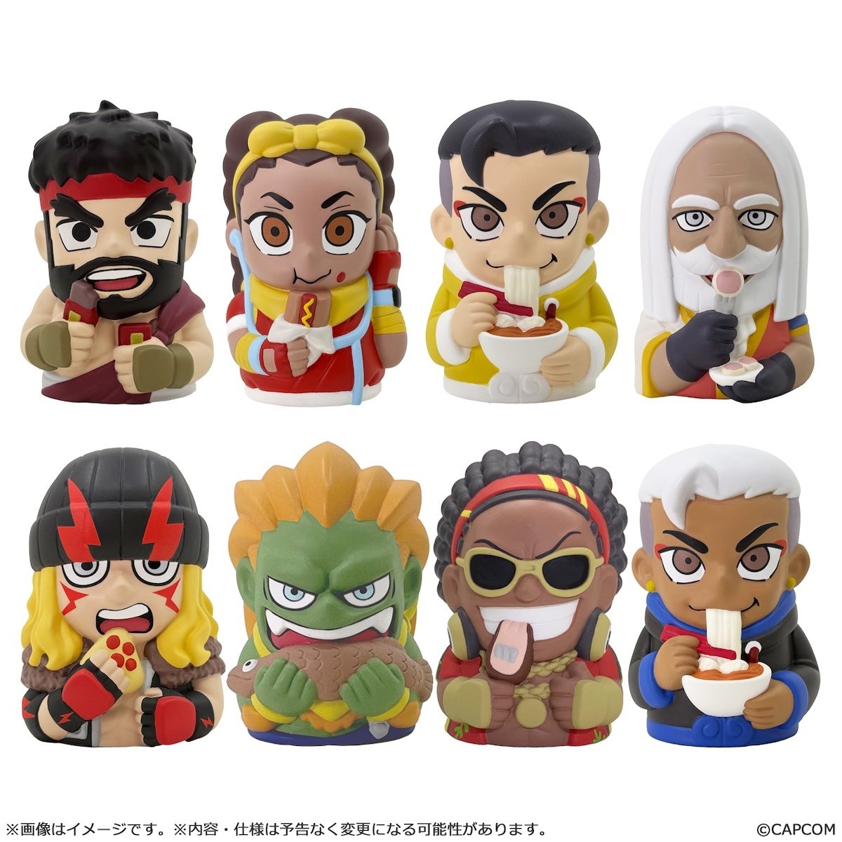 Capcom Figure Builder Finger Puppet Street Fighter 6 Vol. 2 Box