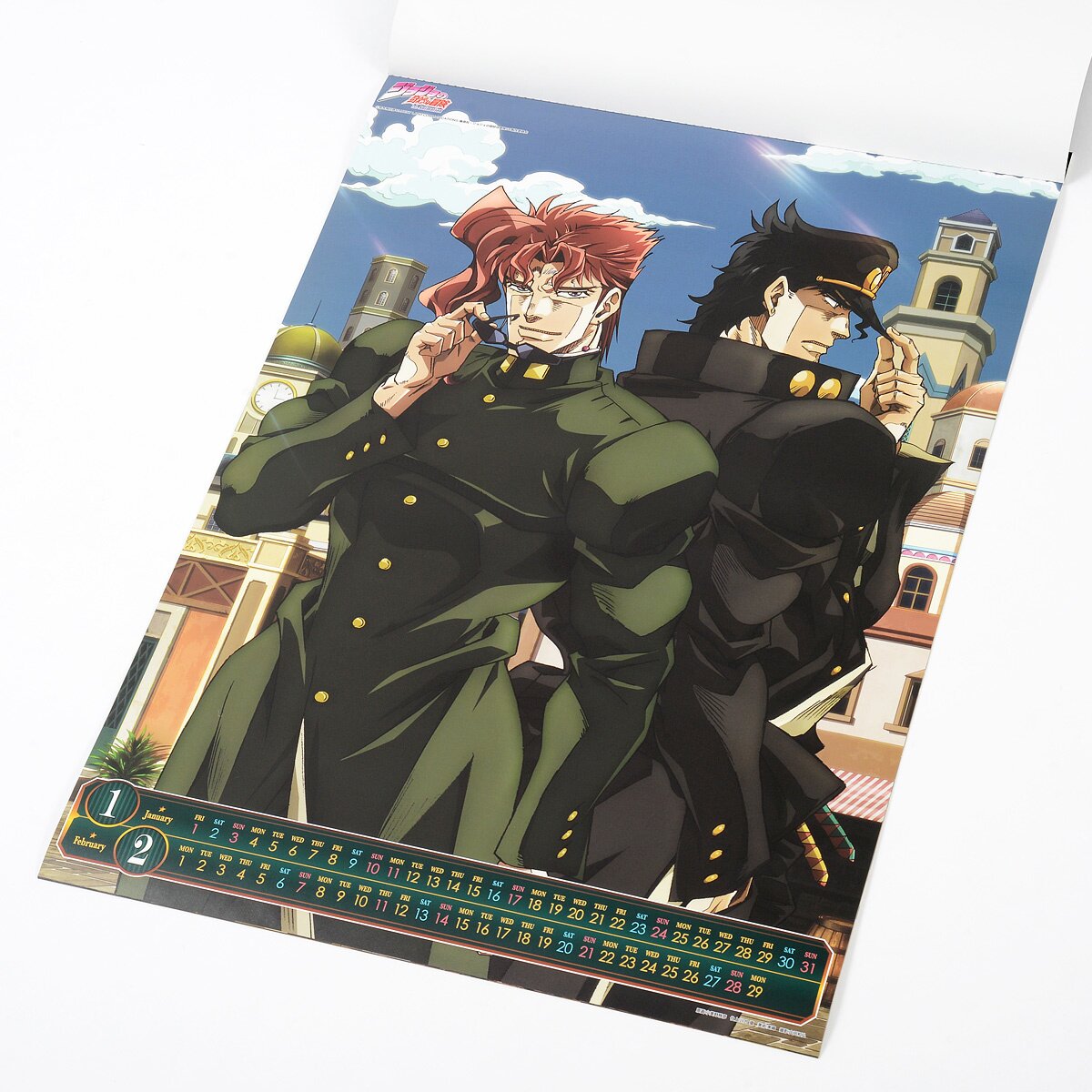JoJo's Bizzare Adventure: The Animation 2016 Calendar - Tokyo