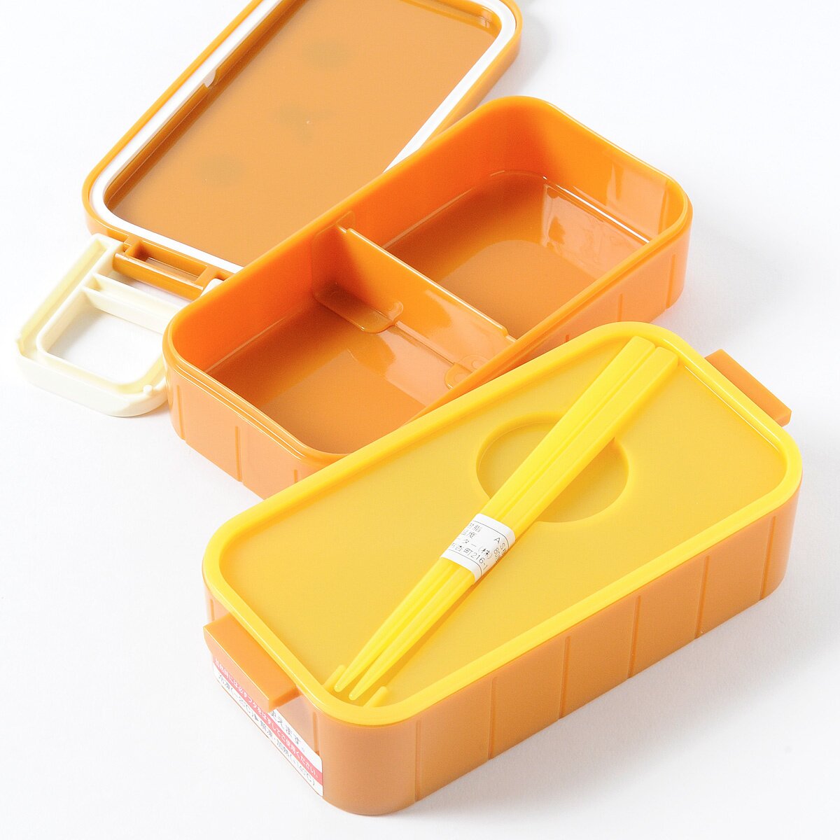 Rilakkuma Two-Tier Lunch Box with Chopsticks - Tokyo Otaku Mode (TOM)