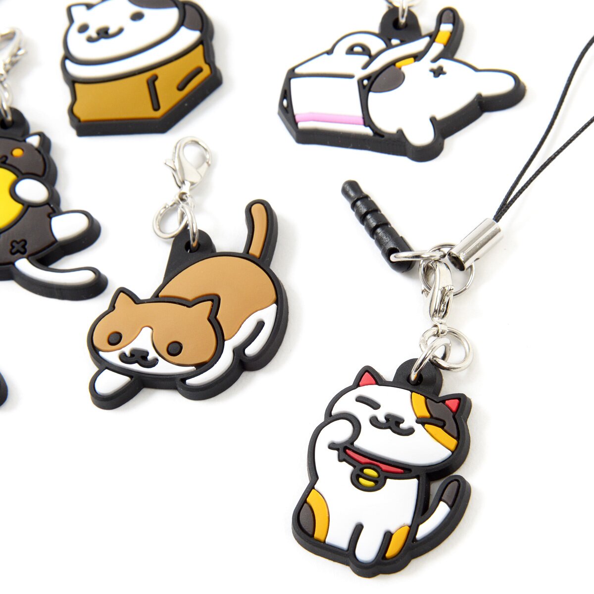 Neko Atsume 3-Way Rubber Straps Ver. 3 - Tokyo Otaku Mode (TOM)