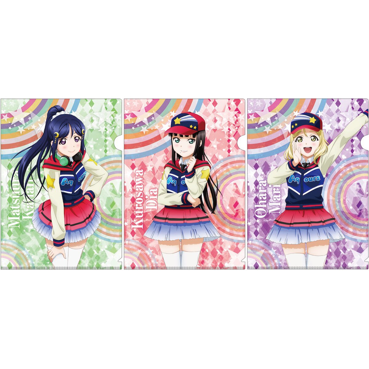 Love Live Sunshine The School Idol Movie Over the Rainbow Clear File Set