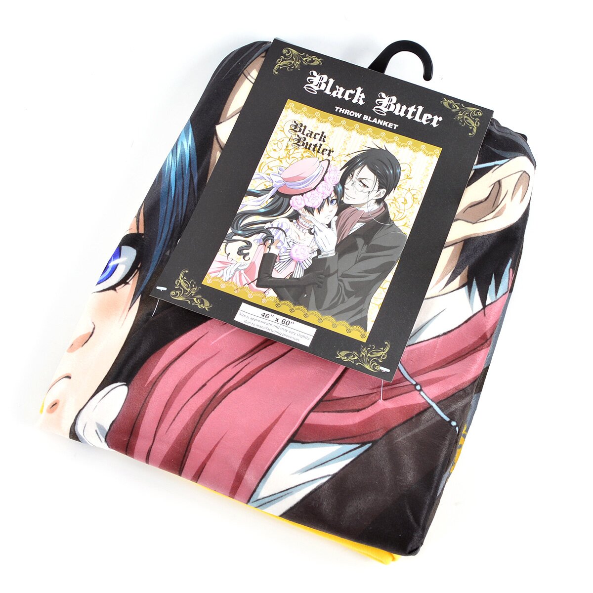 Black Butler Ciel & Sebastian Dress Sublimated Blanket