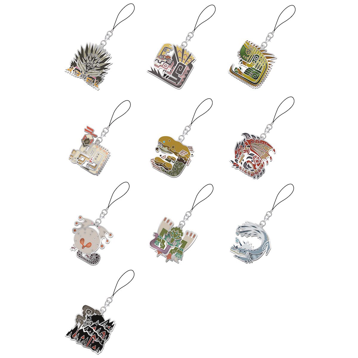 Monster Hunter: World Monster Icon Stained Strap Collection Box