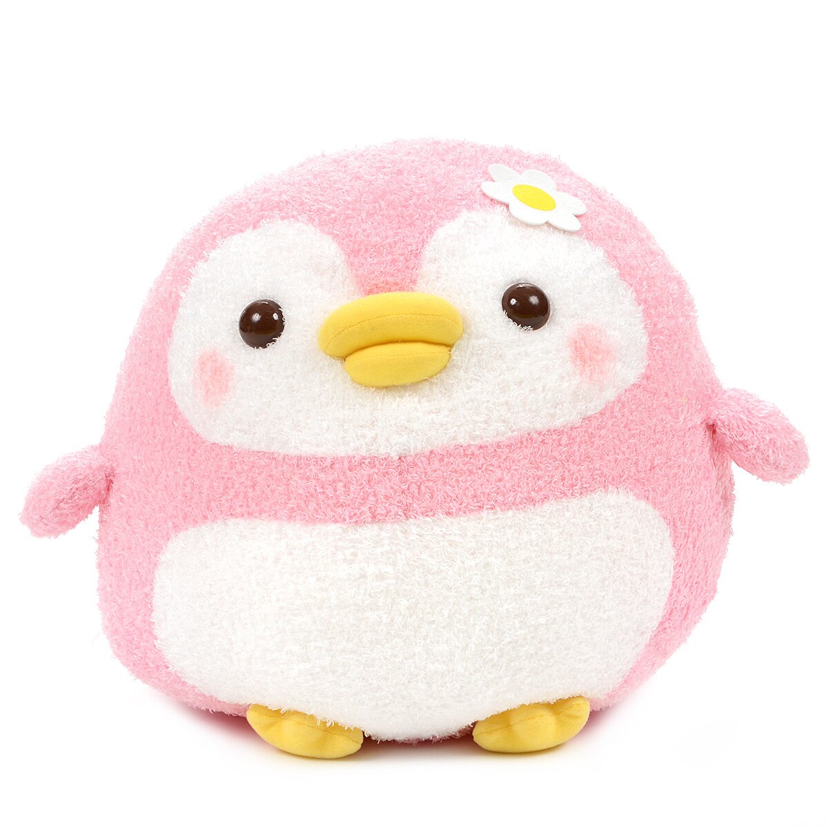 Pink penguin store plush