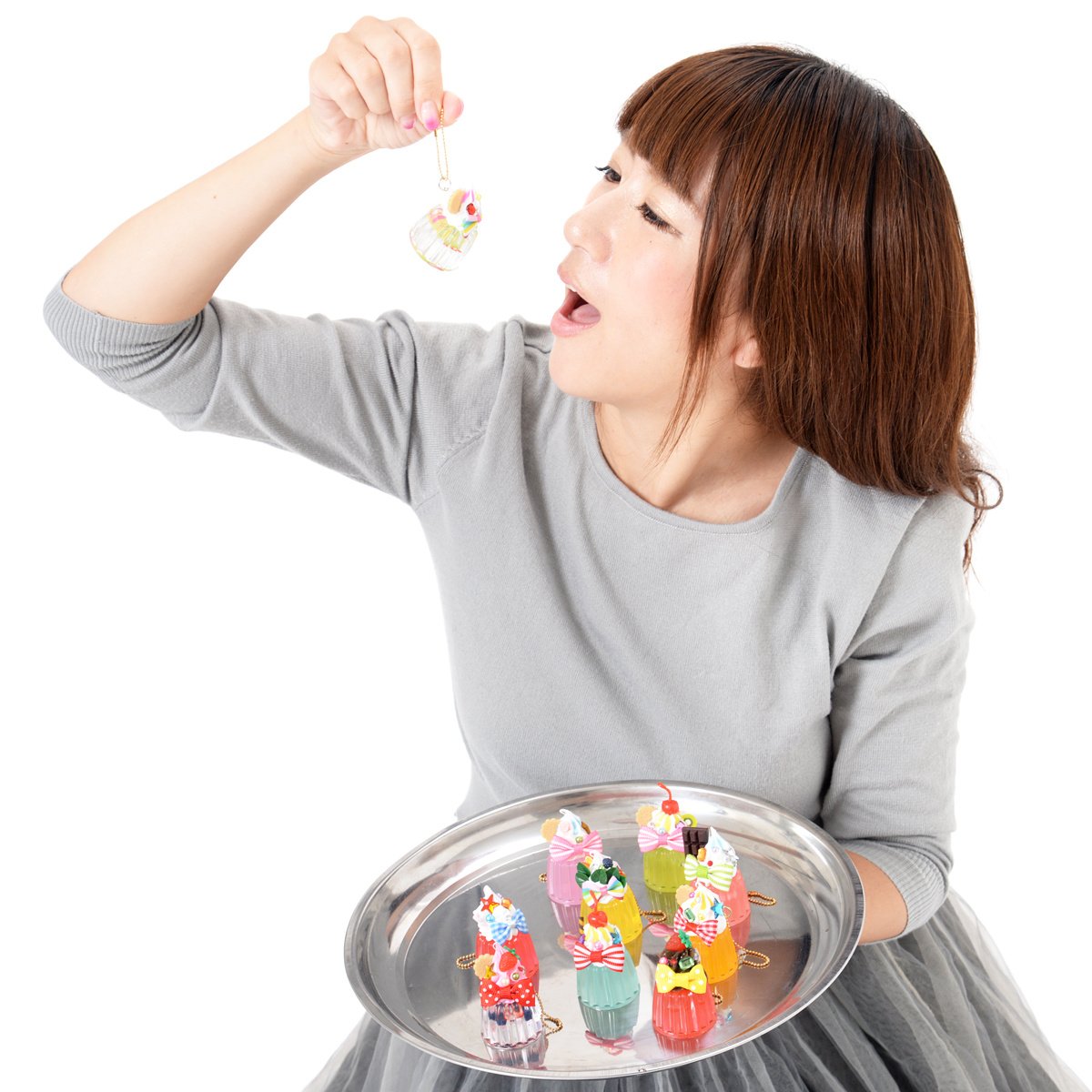 Zeitaku Sweets Crystal Jelly Keychain Mascots: Amuse - Tokyo Otaku