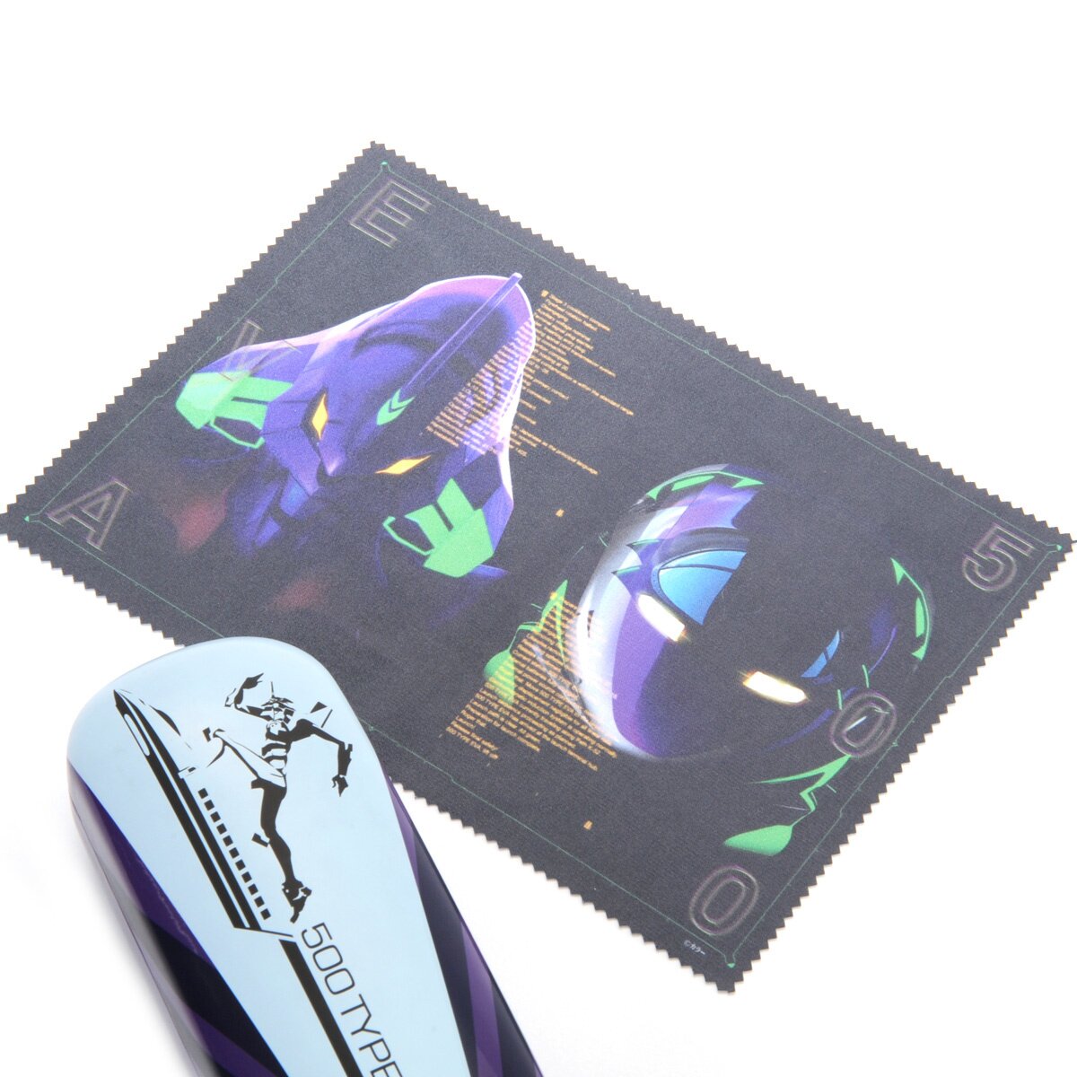500 Type Eva Bullet Train Glasses Case & Cloth Set Tokyo Otaku Mode (TOM)