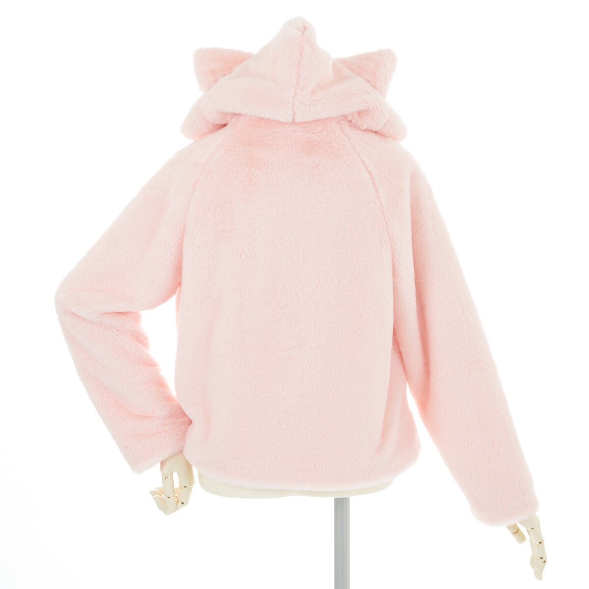 Pink cat hoodie outlet with ears