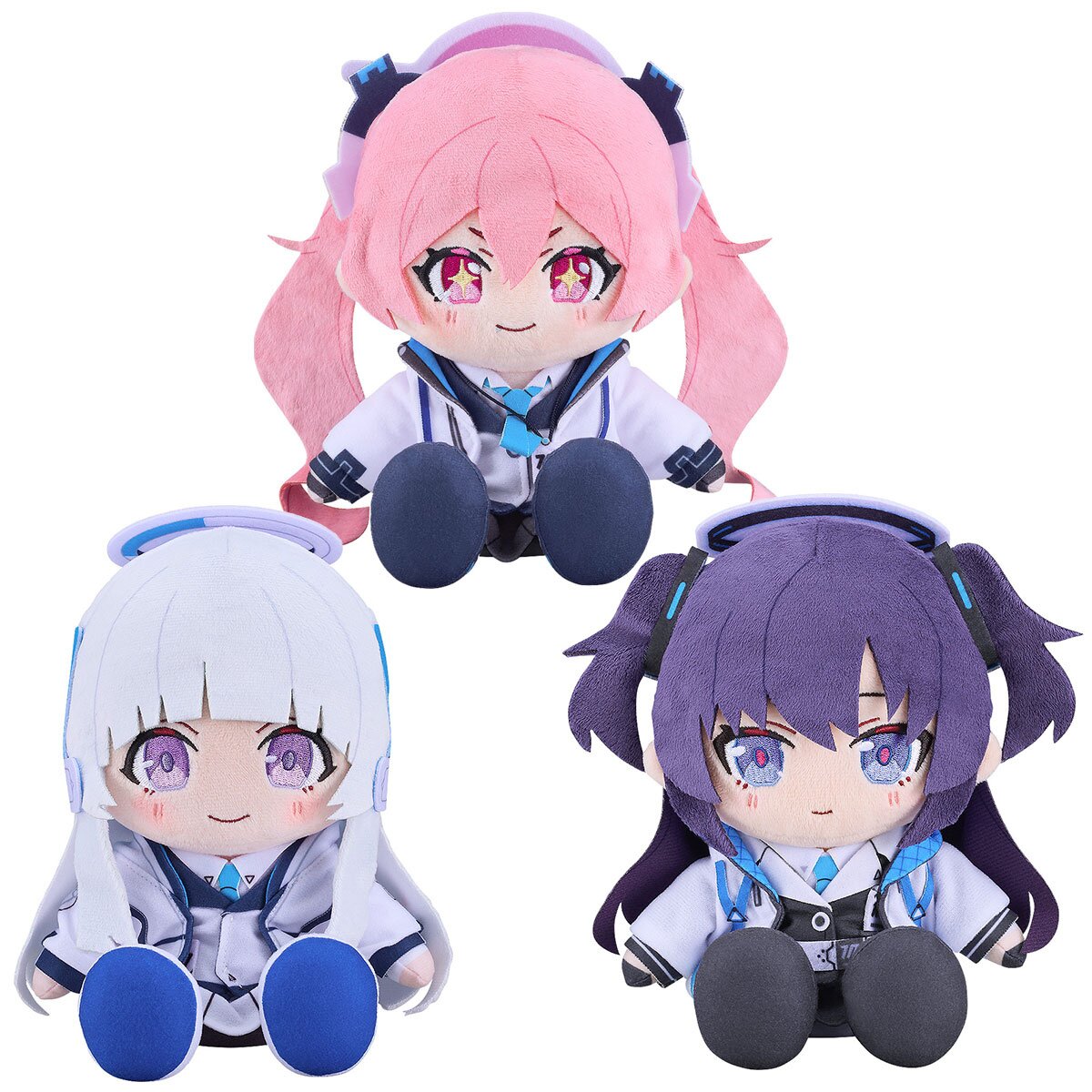 Blue Archive Chocopuni Plushie Koyuki/Noa/Yuuka - Tokyo Otaku Mode (TOM)