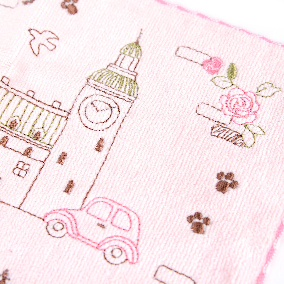Kiki's Delivery Service Jiji Pink Avenue Mini Towel - Tokyo