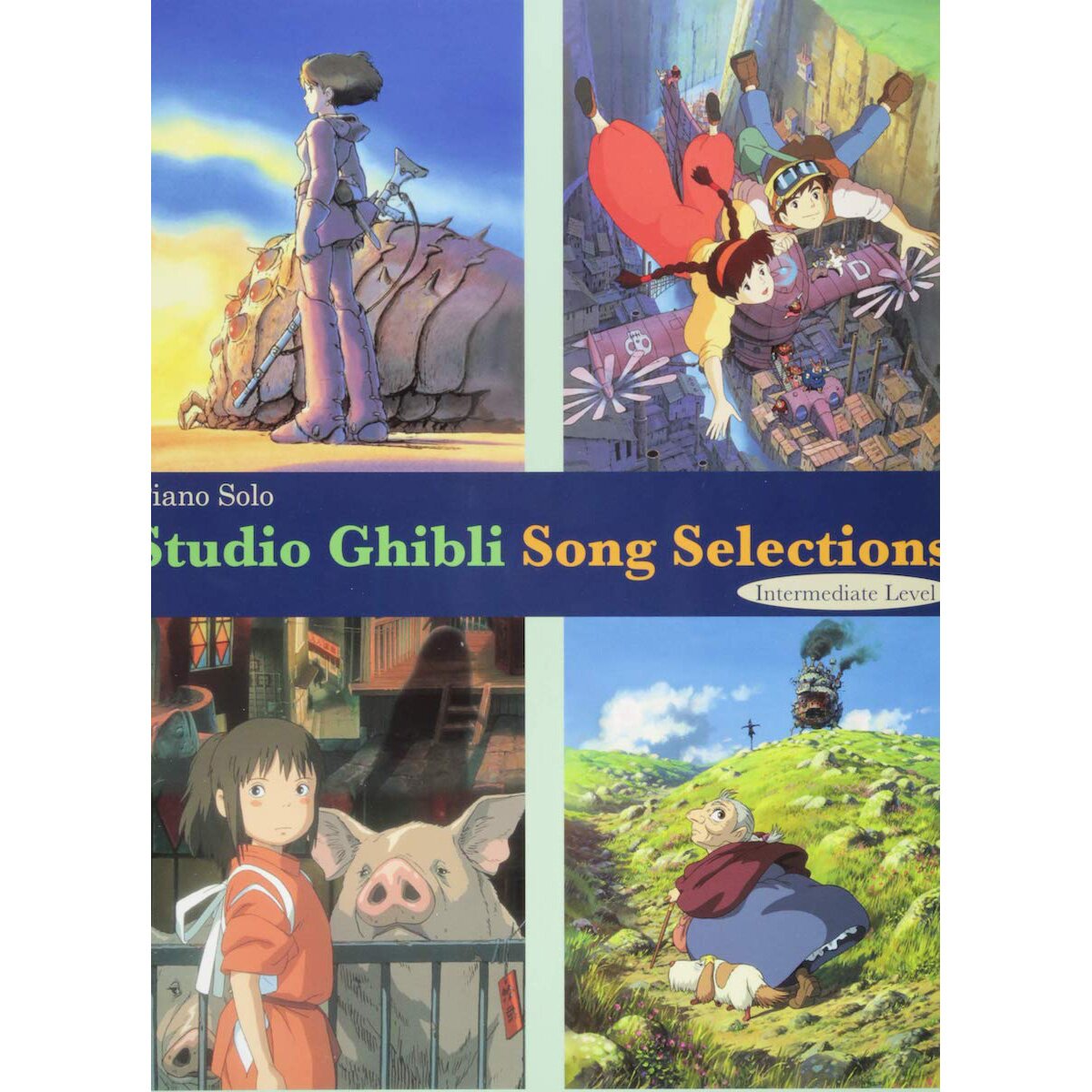 Studio Ghibli Song Selections Piano Solo Intermediate Level (English