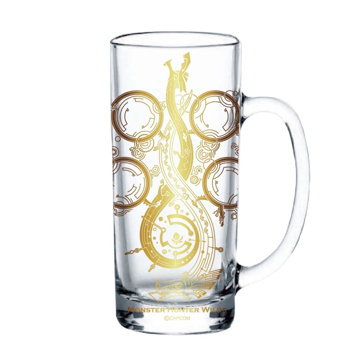 Monster Hunter Wilds Title Logo Symbol Glass Mug Tokyo Otaku Mode (TOM)