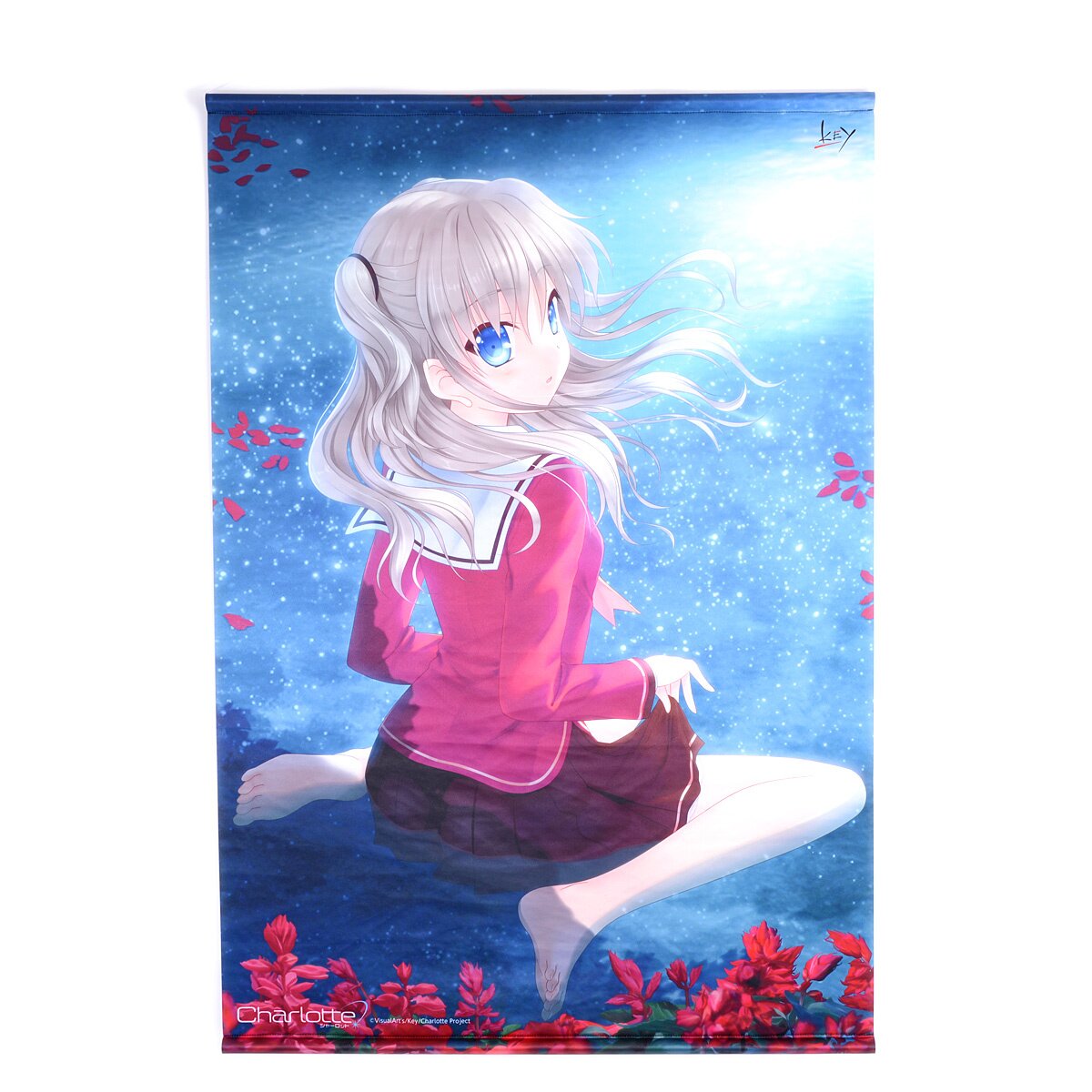 Charlotte シャーロット タペストリー key Anime Expo 2015 Charlotte Red Tapestry: VisualArt's/Key - Tokyo