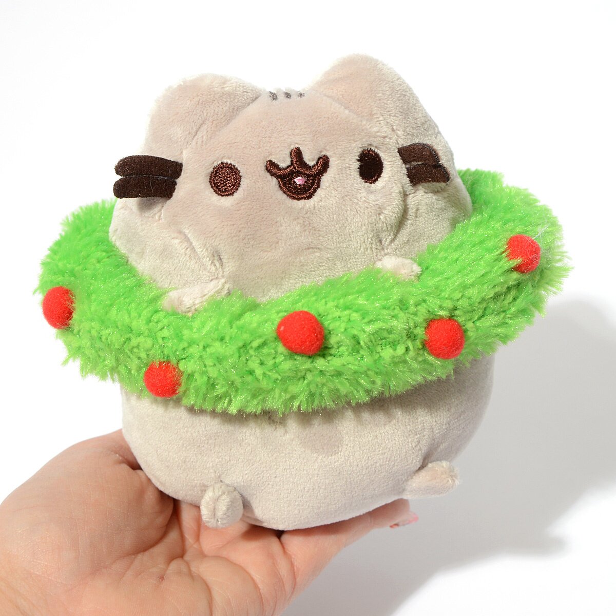 pusheen wreath plush