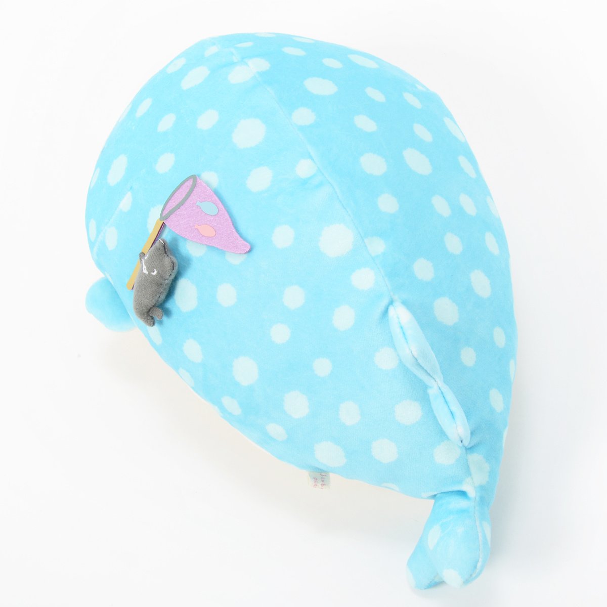 Jinbesan Super Mochi Mochi Medium Plush (Mouth Open): San-X