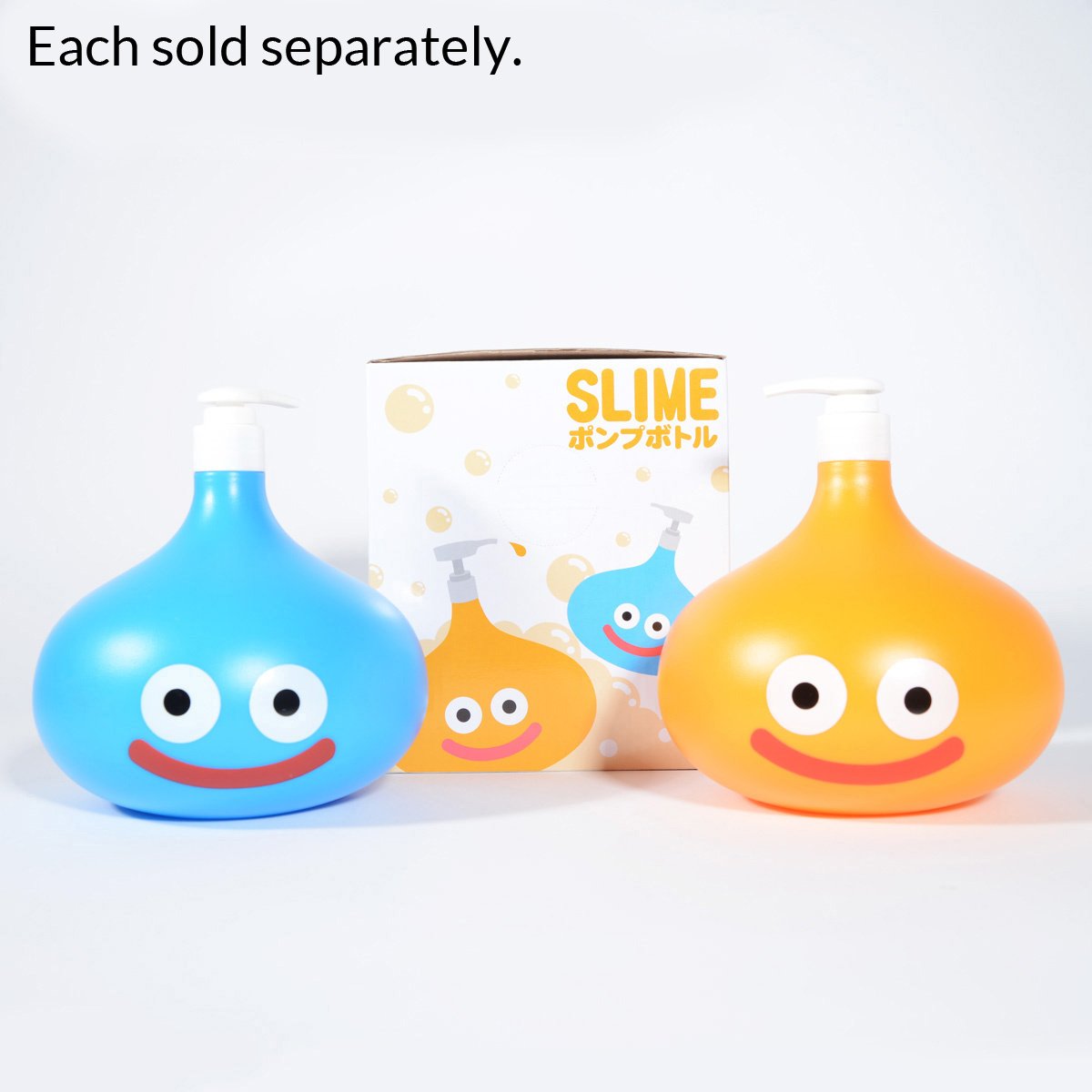Botol pump dispenser Slime Dragon Quest - desain alternatif