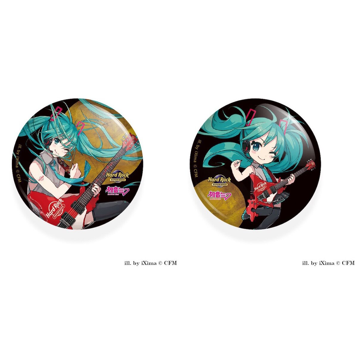 Delmin (post-awakening) SHOW BY ROCK!! Fes A Live Hologram metal badge 02  / Yamiichiban Vol. 2, Goods / Accessories