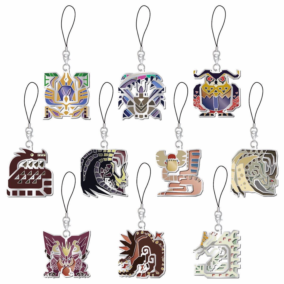 Monster Hunter XX Monster Icon Stained Mascot Collection Vol. 2