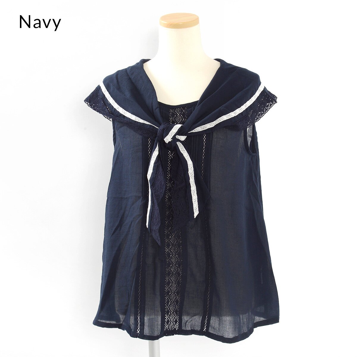 OLIVE des OLIVE Double Sailor Motif Blouse: OLIVE des OLIVE