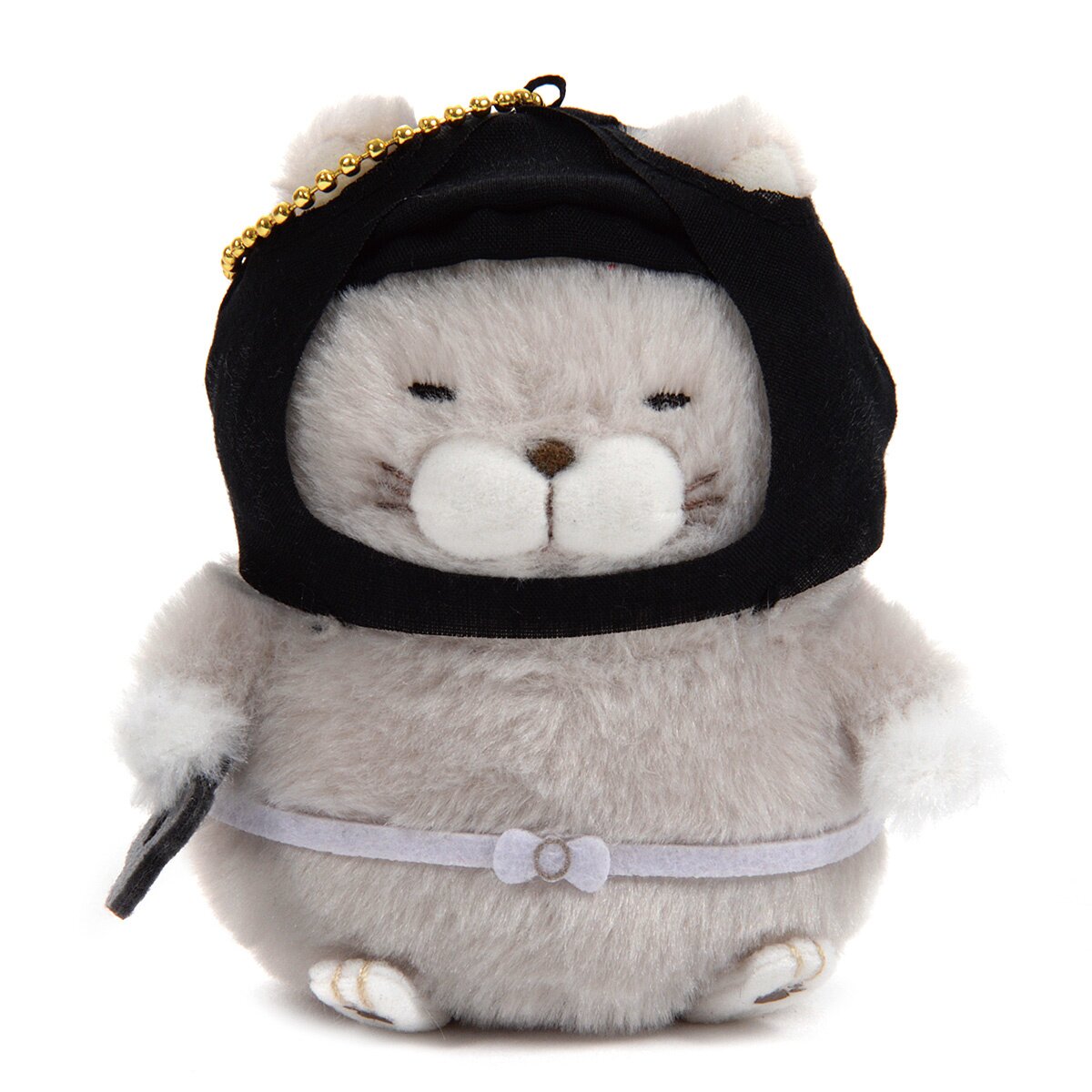 Hige Manjyu Oedo Cat Plush Collection Ball Chain Tokyo Otaku