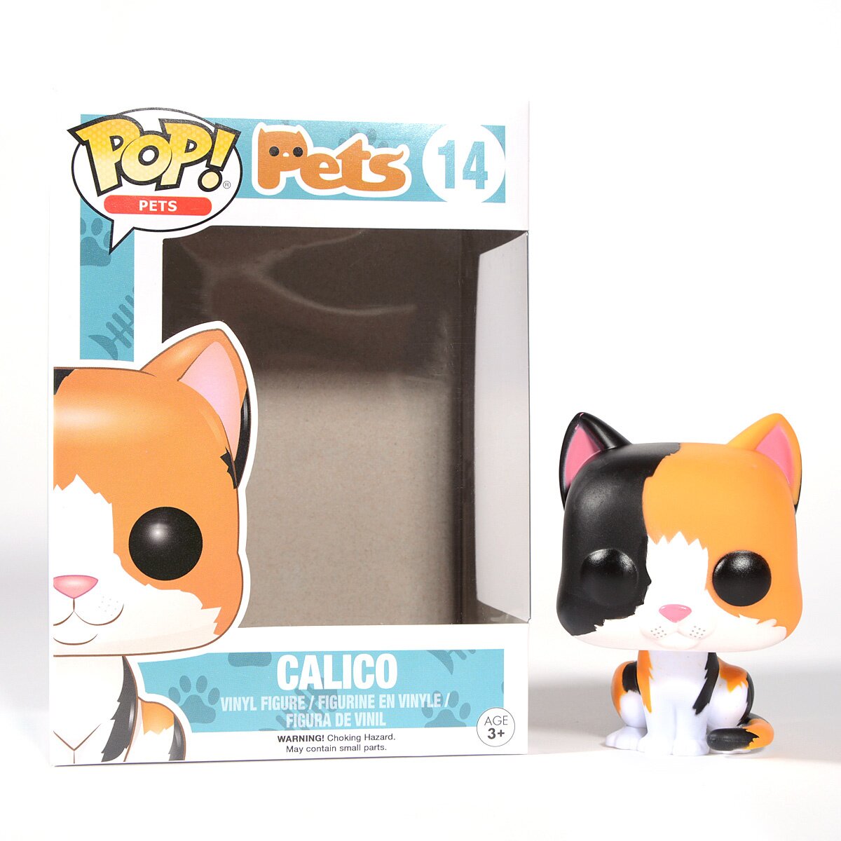 Pets Pop! Chat Calico Vynil Figurine n°14