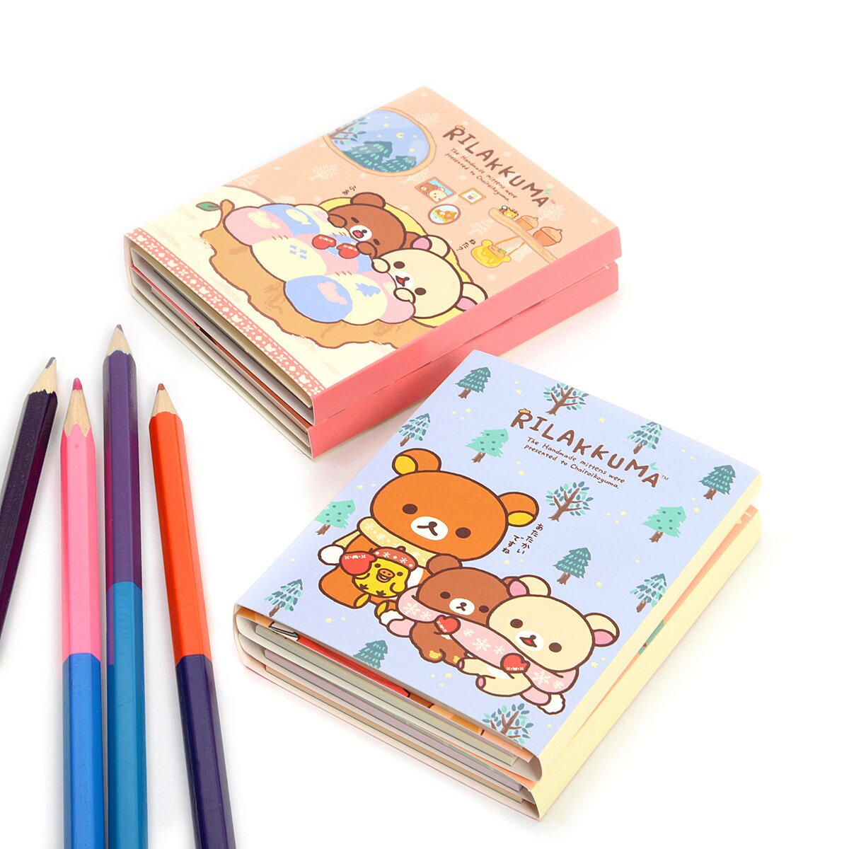 Rilakkuma Tebukuro o Todokeni Flipbook Memo Pads