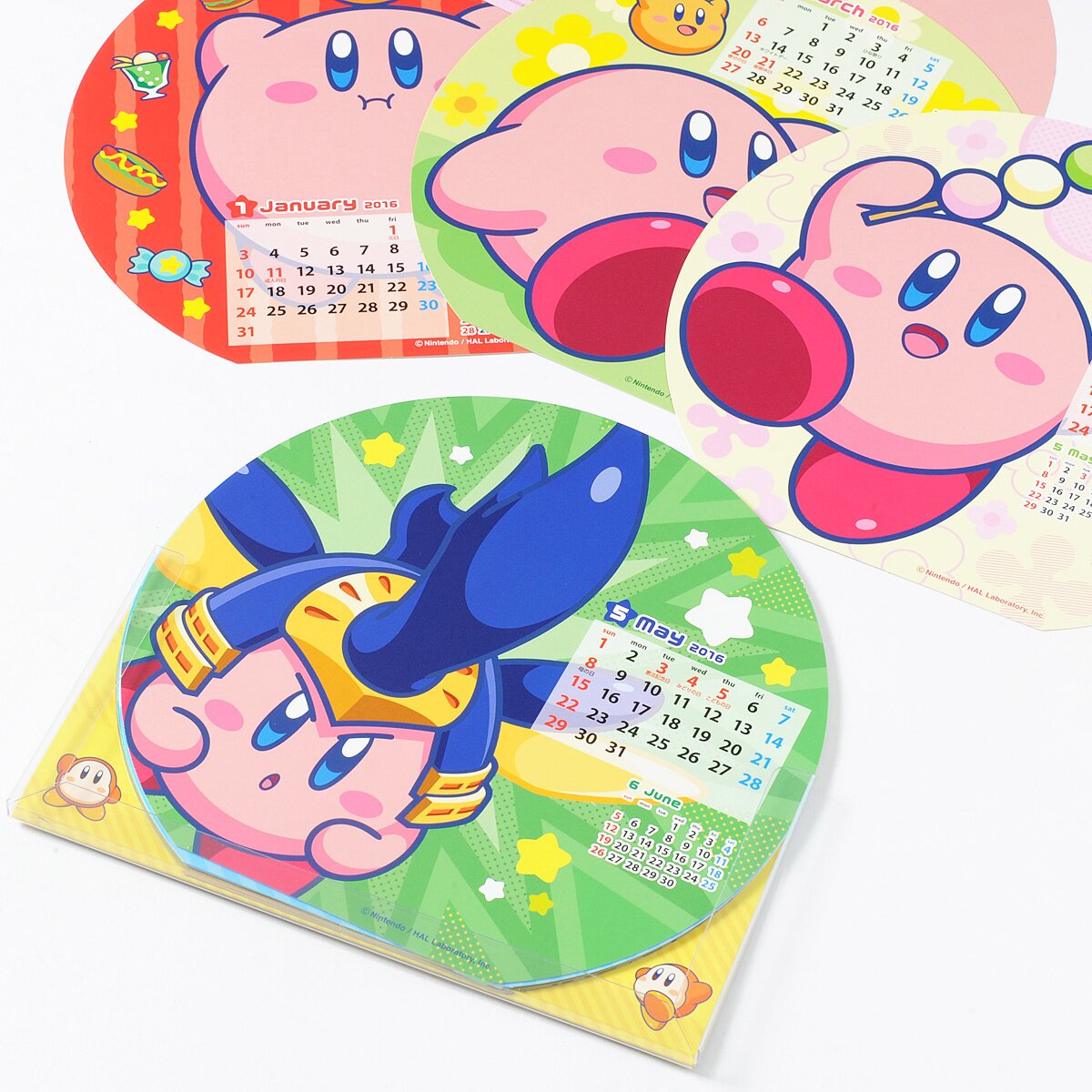 Kirby 2016 Desktop Calendar - Tokyo Otaku Mode (TOM)