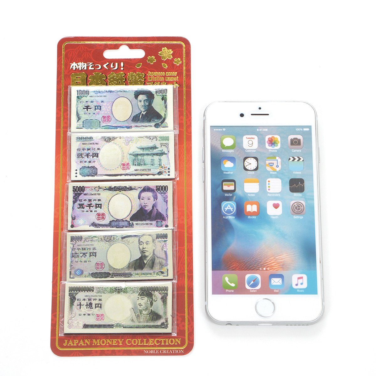 Souvenir Japan Etched Money Magnet Set - Tokyo Otaku Mode (TOM)