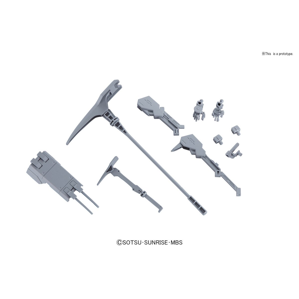 Bandai HG 1/144 MS Option Set 7 - Set Opzioni Per Gundam Modellismo (Iron-Blooded Orphans) - Gunpla Originale Giappone - 3