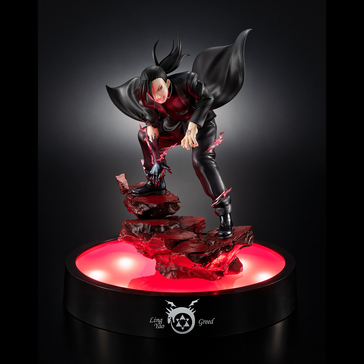 ローリーズファームMe% キルティングフィギュア Precious G.E.M. Series Fullmetal Alchemist Greed (Ling Yao) w/ LED