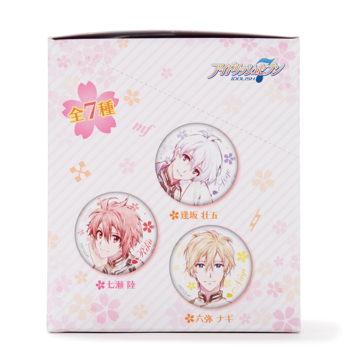 IDOLiSH 7 Sakura Message Character Badge Collection Box Set