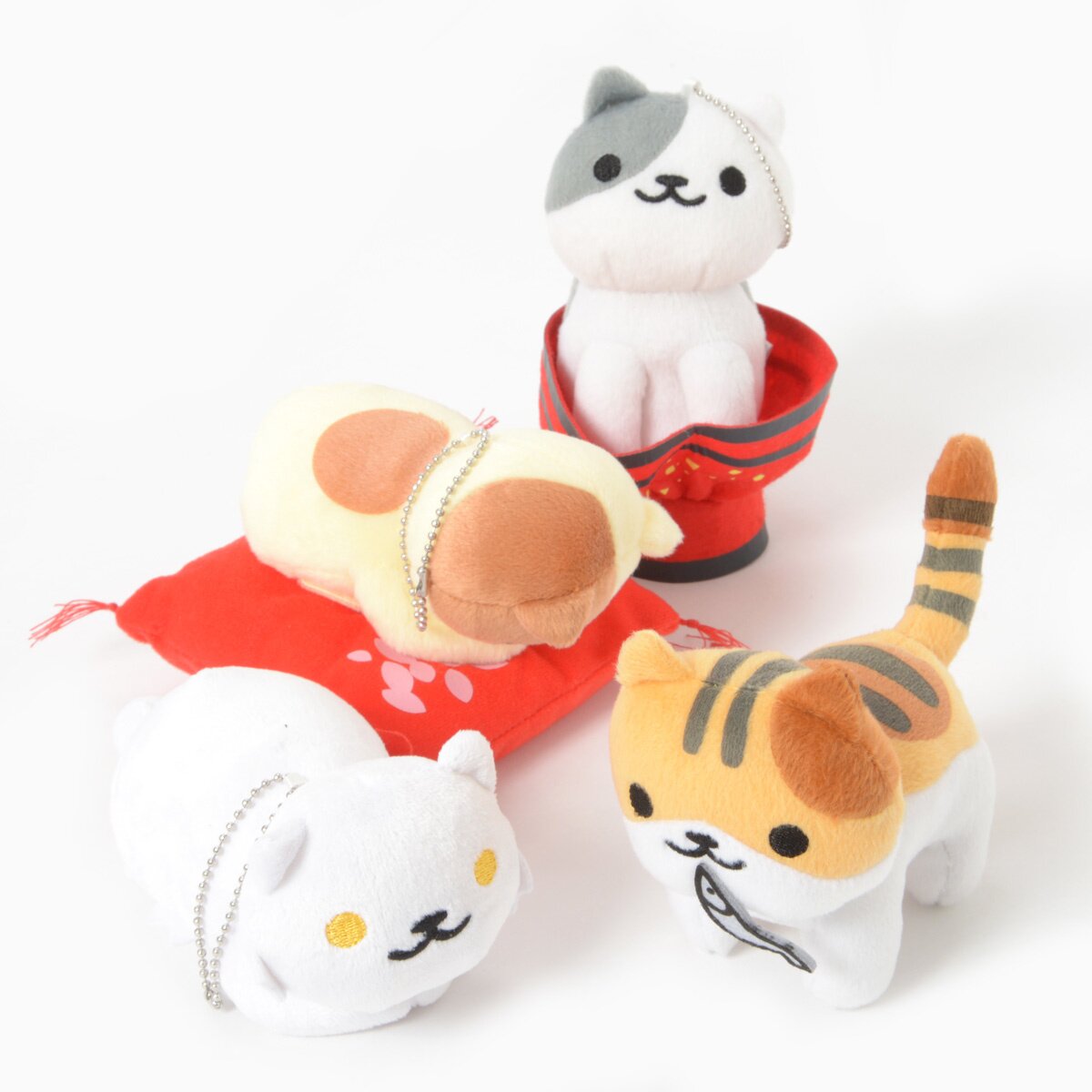 Neko Atsume Big Ball Chain Plush Collection Vol. 16