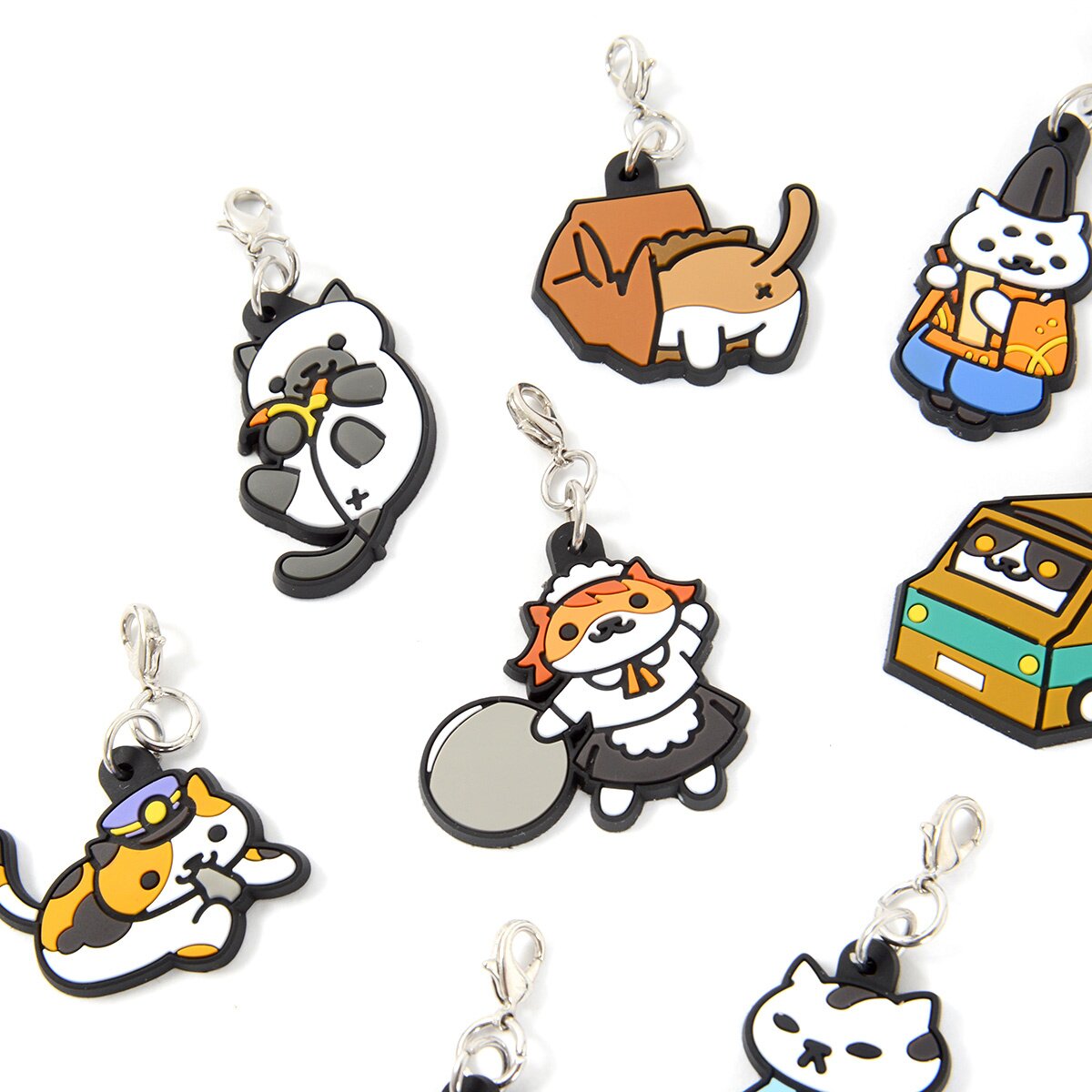 Neko Atsume 3-Way Rubber Straps Vol. 2 - Tokyo Otaku Mode (TOM)