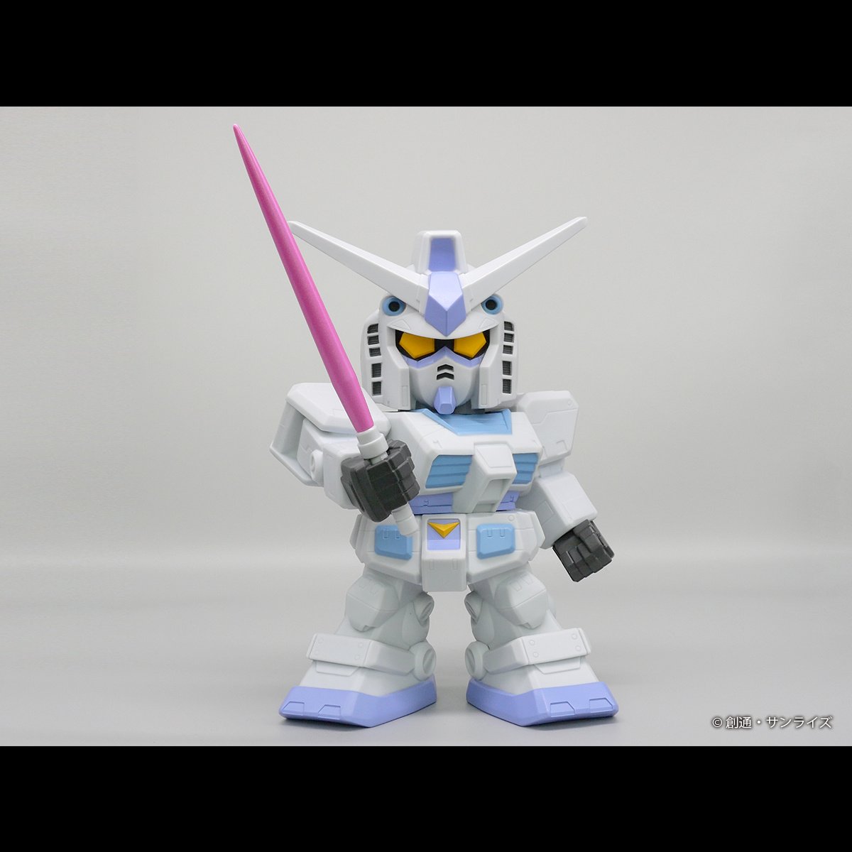 Jumbo Soft Vinyl Figure SD Mobile Suit Gundam RX-78-3 G-3 Gundam 