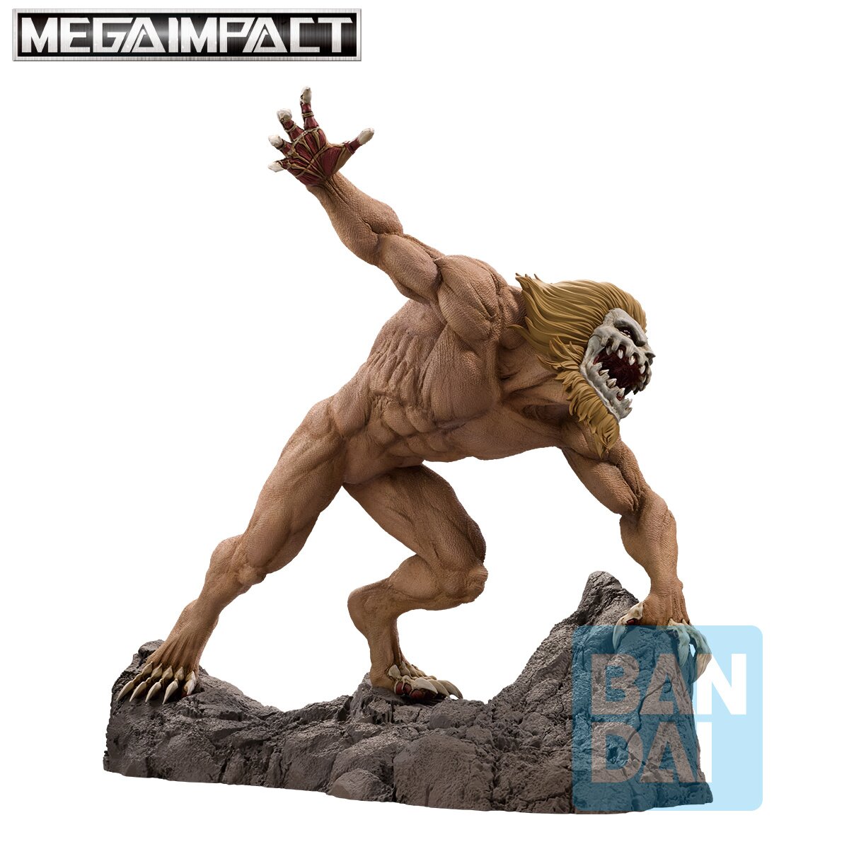 コミック・アニメ Attack on Titan Mega Impact Ichibansho Mega Impact Ichibansho Figure Attack on Titan Jaw Titan (Battle of