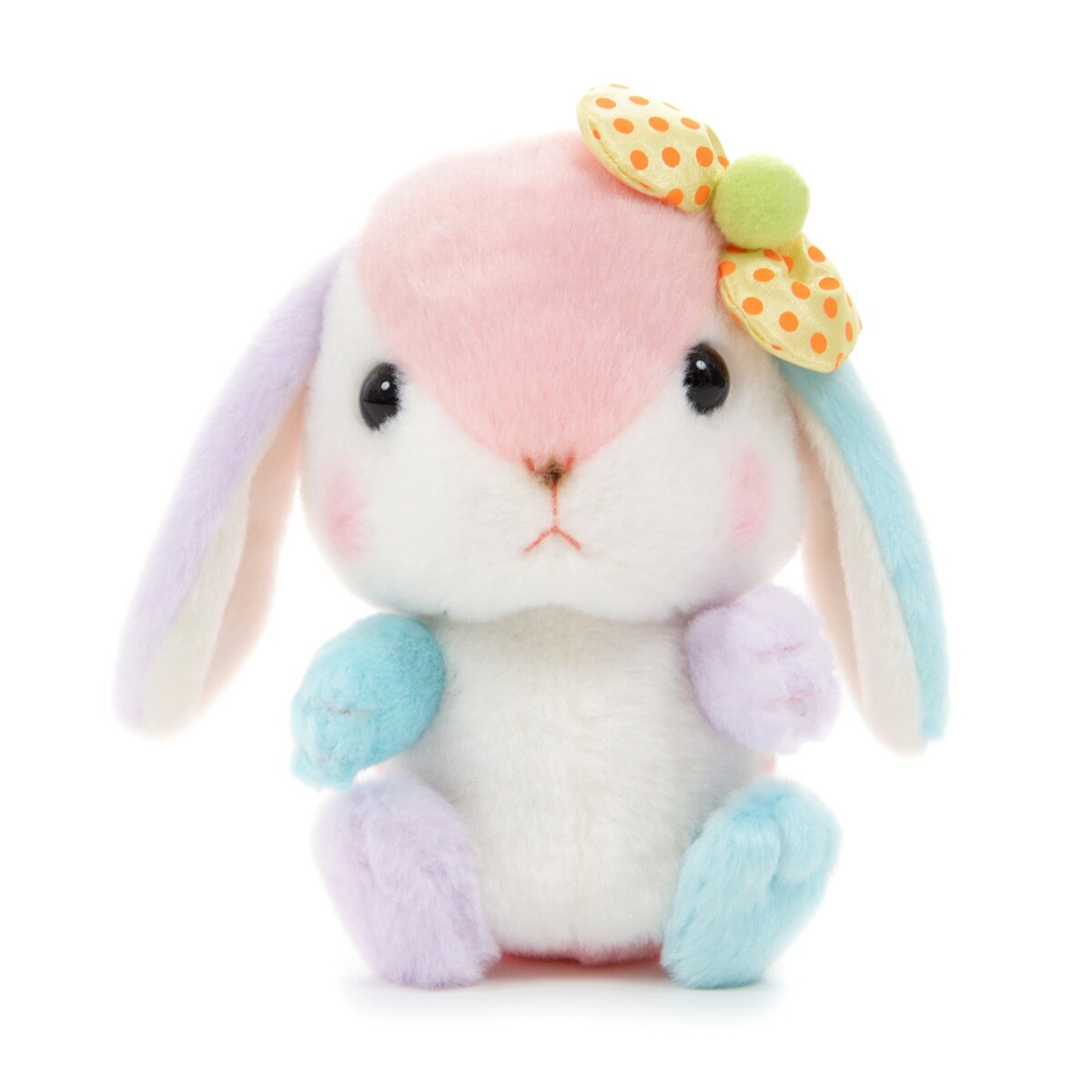 Pote Usa Loppy Colorful Rabbit Plush Collection (Standard) - Tokyo ...