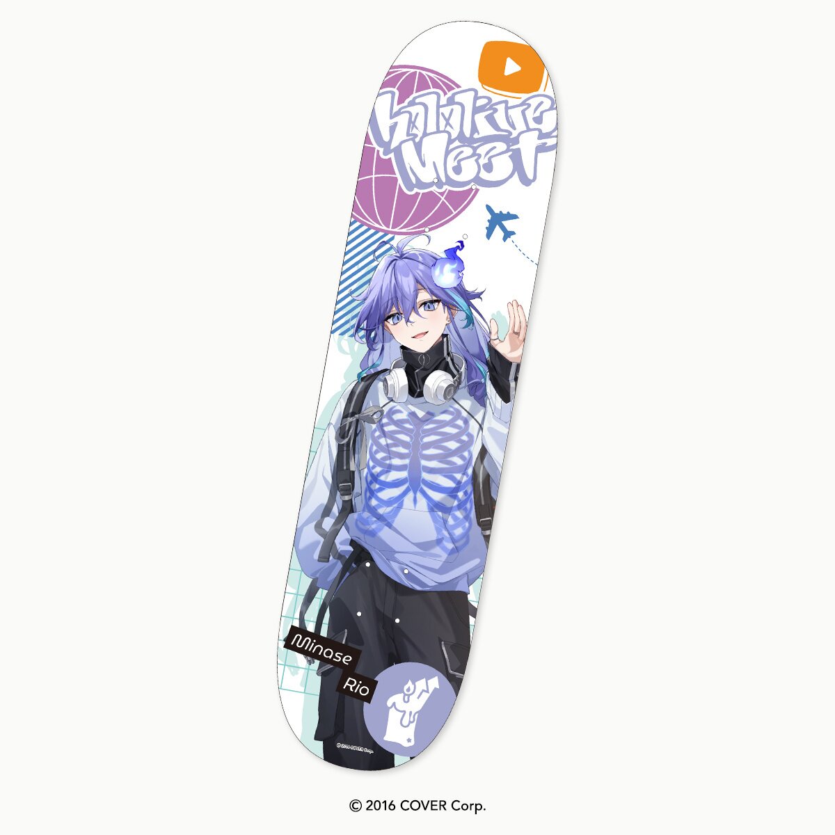 hololive Meet Graphic Skateboard Deck - Tokyo Otaku Mode (TOM)