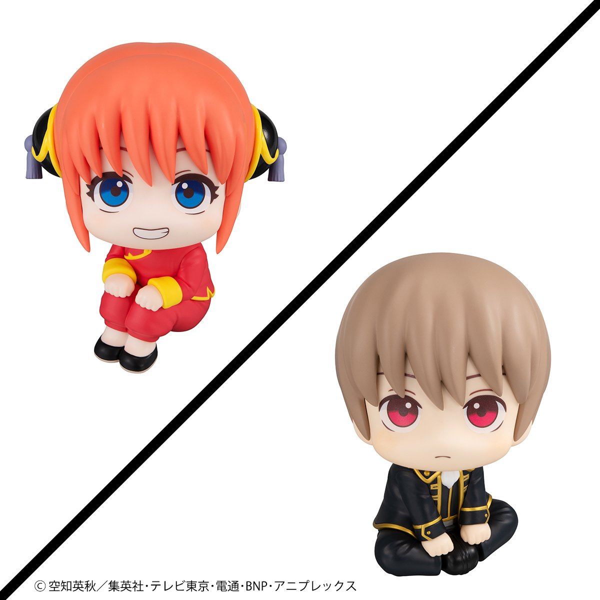 Look Up Series Gintama Kagura & Sougo Okita Set w/ Bonus Cushions  display picture 1