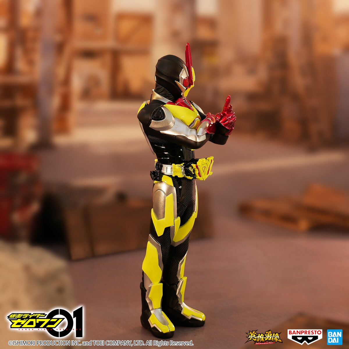 Hero's Brave Statue Kamen Rider Zero-One Kamen Rider Zero