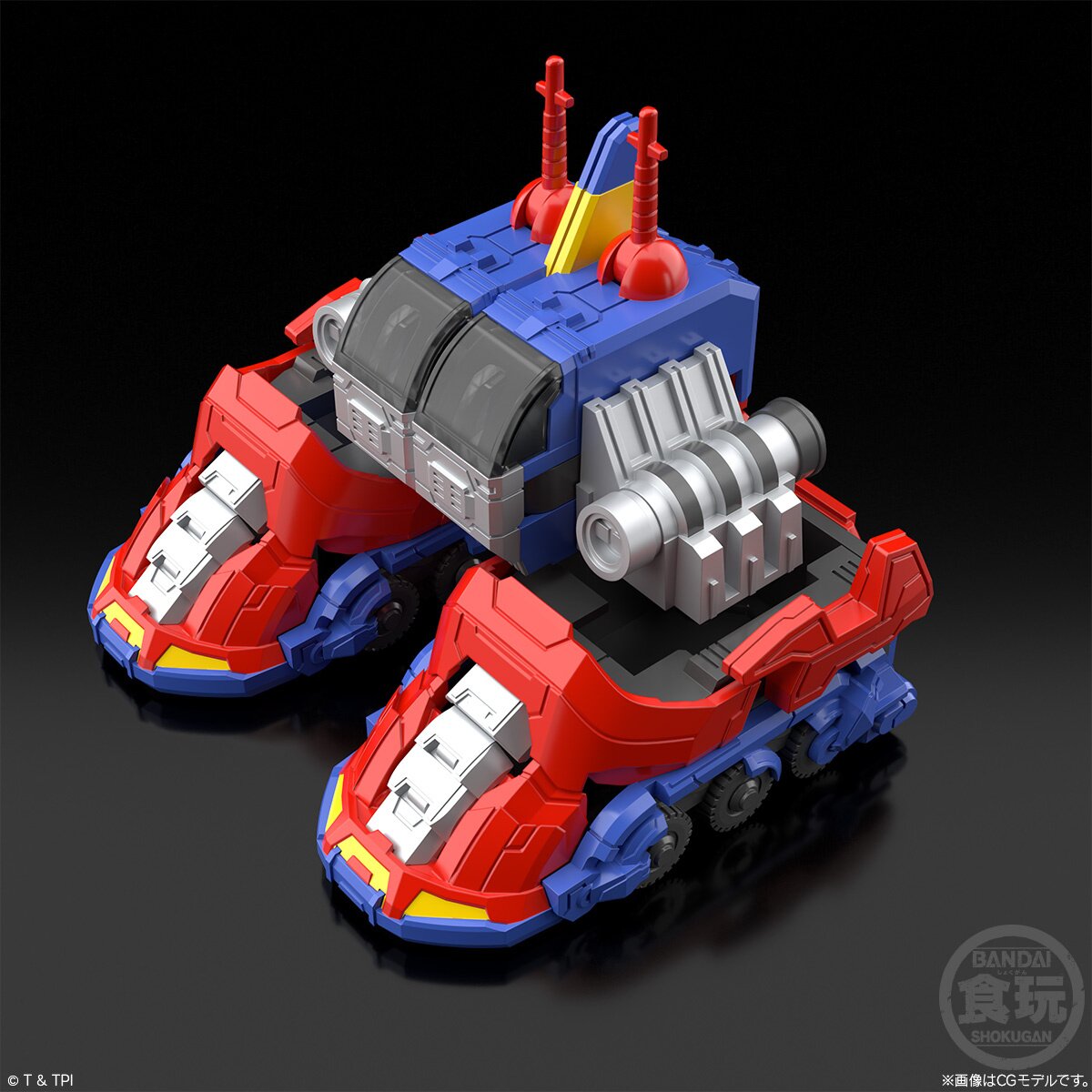 ロボット Voltes v legacy with base BANIDAI Voltes V Legacy SMP SHOKUGAN MODELING PROJECT 2025